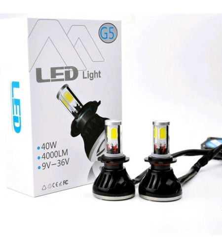 LED крушки- H4 - G5 - Canbus - 004007