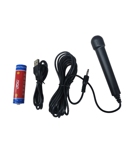 Акумулаторно радио със соларен панел - H -688mic - 617132 - Червено
