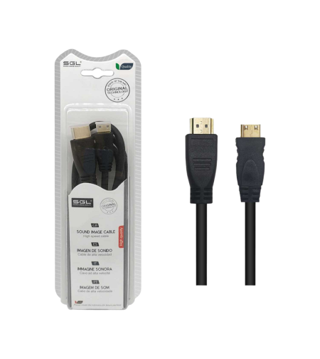 Кабел HDMI към Mini HDMI - 1592AB - 3м - 095172
