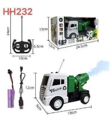Детски камион с дистанционно управление - HH232 - USB - 3.7V - 102502