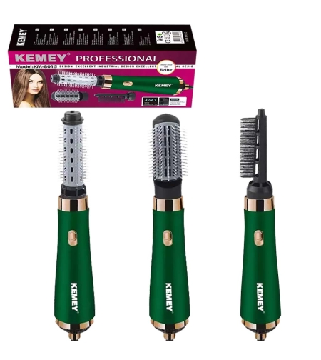 Електрическа четка за коса - KM-8015 - Kemei