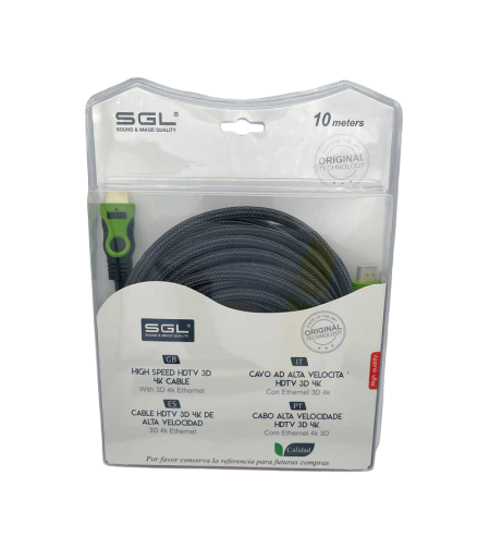 HDMI кабел с 2 мъжки конектора - B1593 - 1.4V - 10м - 094915