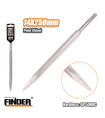Остър секач (шило) SDS Plus - 14X250mm - Finder - 196016