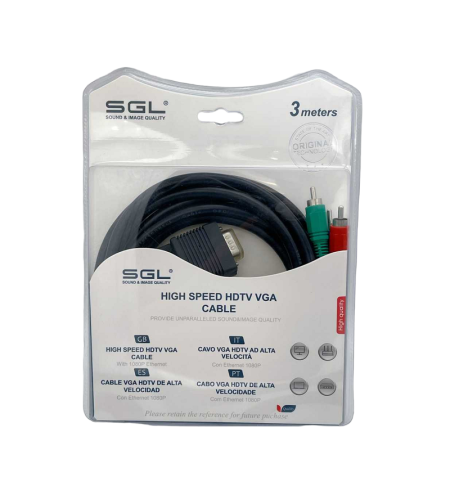 Кабел VGA към RCA - 550-3R - 3м - 095417