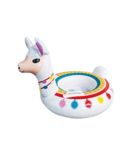 Надуваема спасителна жилетка Llama със седалка и дръжки - 80см - 150786