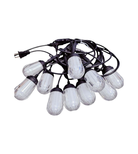 Светещ гирлянд с 10 лампички LED - 220V - 801 - 416139