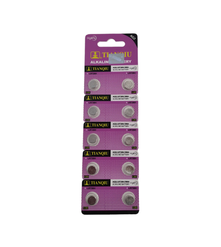 Алкални батерии - AG2 - 1.55V - 10pcs - 681026