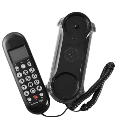 Стационарен телефон - B365  - Leboss - 003652 - Черен