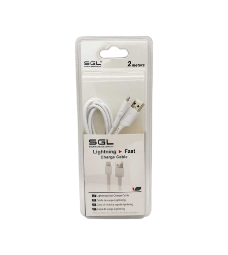 Кабел за зареждане и данни - Lightning - D5 - 2м - 099293