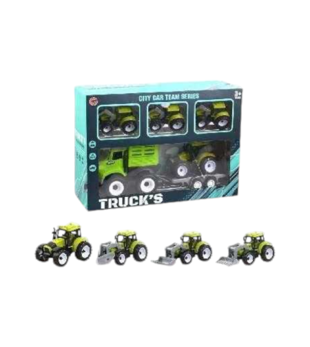 Детски игрален комплект - Трактори - 9936-21 - 525204