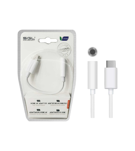 Адаптер USB тип C към жак 3,5 мм женски - 402-0T - 096018