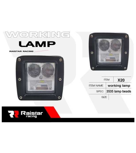 Автомобилен LED фар- R -D12601F -x20 - 110044