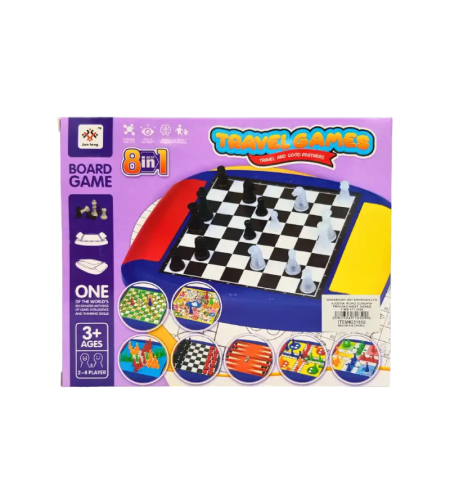 Настолна игра 8в1 - JF378-418 - 310367