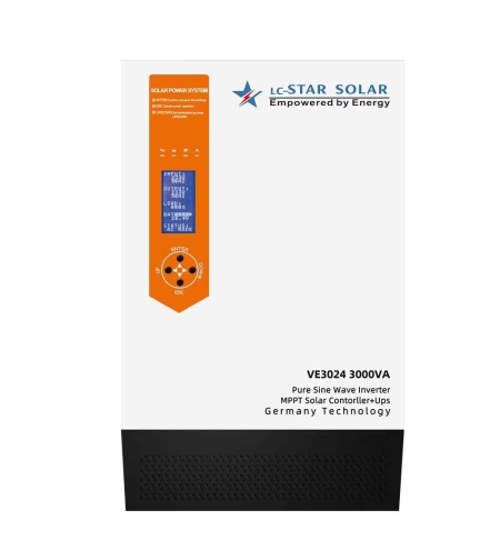 Мощностен инвертор - 24V - 3000VA - 60A - LC-Star Solar - 338006