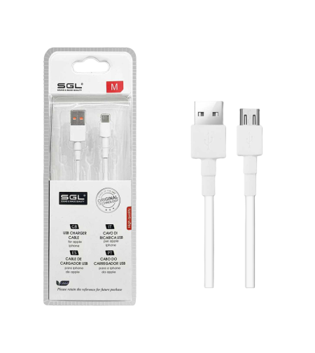 Кабел за зареждане и данни - Micro USB - FD13 - 1м - 099385