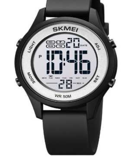 Дигитален ръчен часовник - Skmei - 1758 - 217583 - Черен/Бял