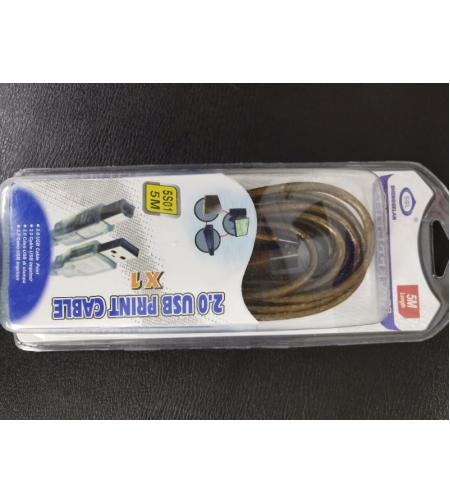 Кабел за принтер USB 2.0 - 5м - 197698