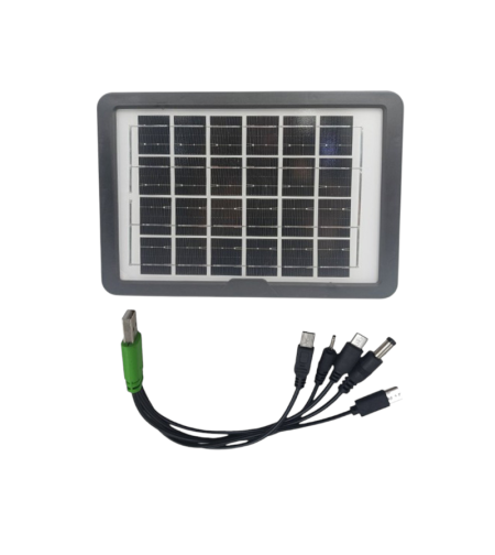 Соларен панел за зареждане на устройства - Външна батерия - USB - 8W - 680 - 819461