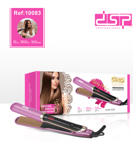 Преса за коса - 10083 - DSP - 613613 - Розова
