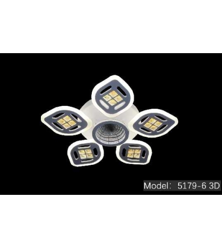 LED плафон - Плафон с димер - 5179-6WH - 943765