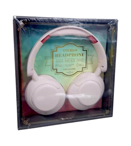 Безжични слушалки - SAZ-A12 - 541129 - Светло розово