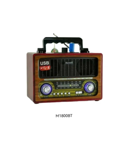 Ретро акумулаторно радио - M1800BT - 654380