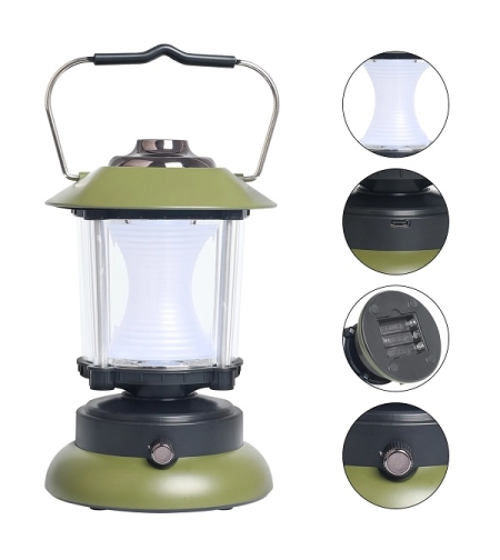 Акумулаторен LED фенер - 6603 - 291868
