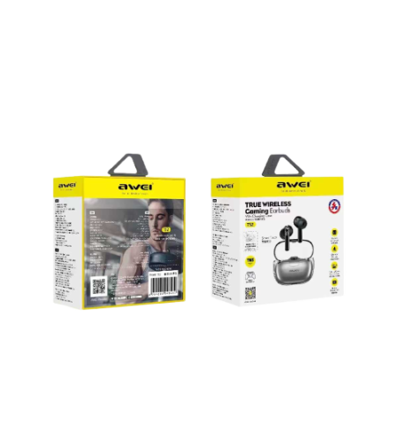 Безжични слушалки с калъф за зареждане - Bluetooth  - T52 - AWEI - 888650