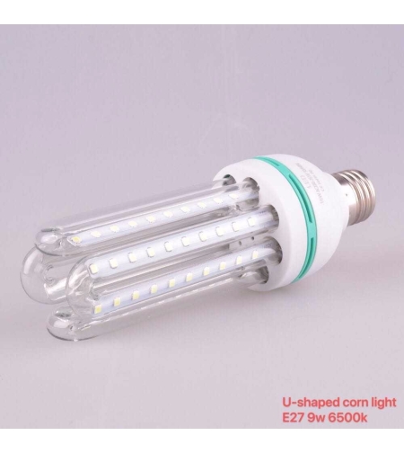 Крушка LED - Енергоспестяваща - E27 - 9W - 6500K - 356830