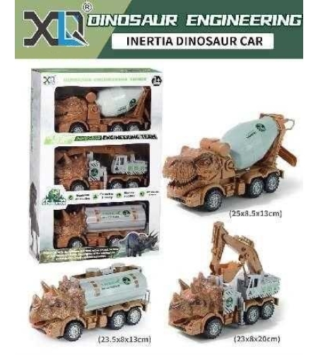 Комплект превозни средства - Динозаври - XLQ-3L - 305220