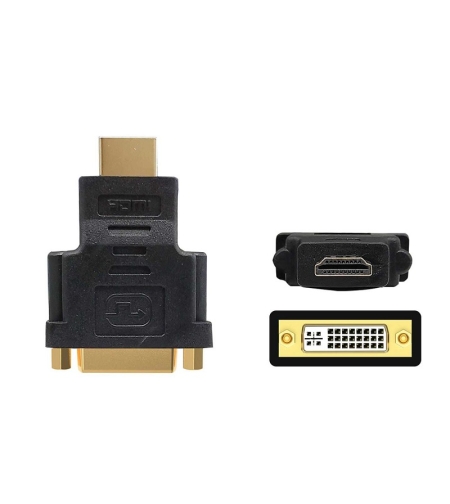 Видео/аудио адаптер - DVI женски към HDMI мъжки - 6026 - 098401