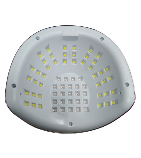 Професионална UV / LED лампа за маникюр и педикюр - 72LED - SUNQY01PRO - 268W - 910228 - Розов/Златист