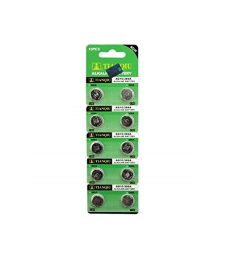 Алкални батерии - AG10/389A - 1.55V - 10pcs - 681101