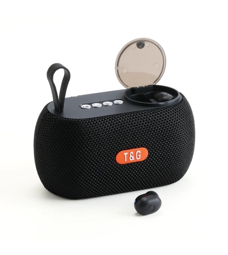 Безжична Bluetooth тонколона с комплект слушалки - TG810 - 889459 - Черна