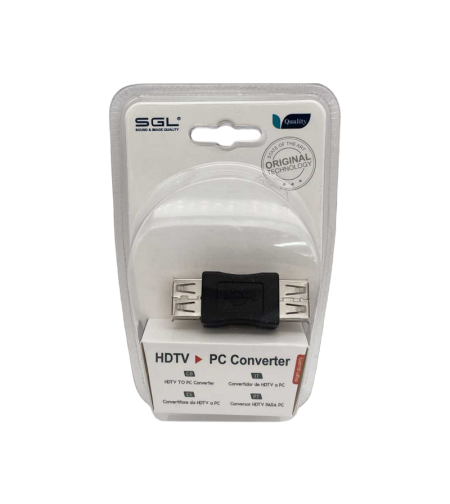 Адаптер USB 2.0 - женски/женски - T-8S - 098340