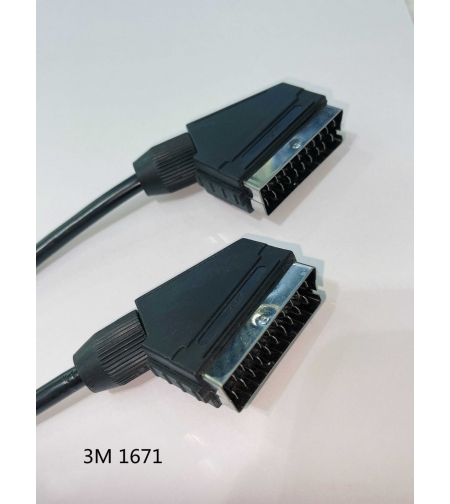 Скарт кабел - Мъжки/мъжки - 1671 - 3м - 196314