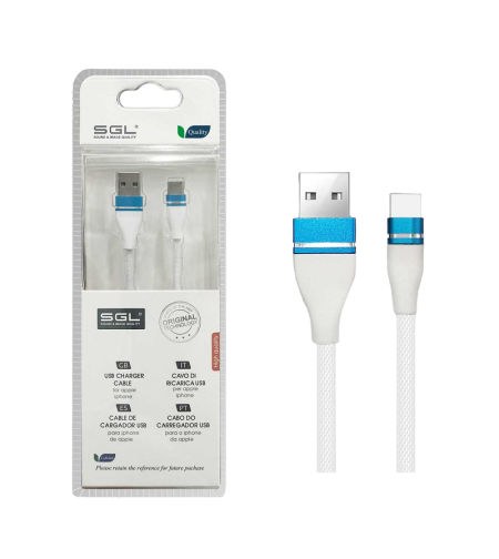 Кабел за зареждане и данни - USB Type C - Бързо зареждане - B1 - 1м - 099224