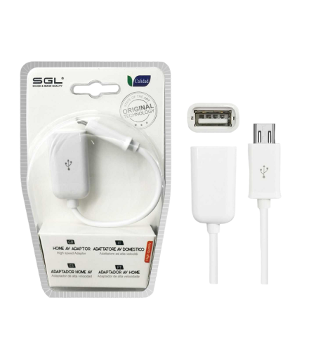 Адаптер за Android - USB -A женски/микро USB - T21S -01 - 096032