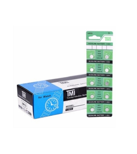 Алкални батерии - AG1 - 1.55V - 10pcs - 681019