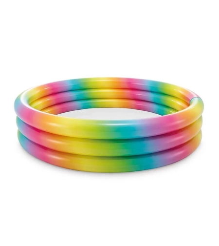 Детски надуваем басейн - Rainbow - SL-C036 - 130*30см - 151738