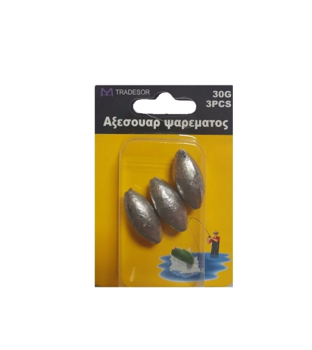 Тежести за риболов - 30гр - 30157