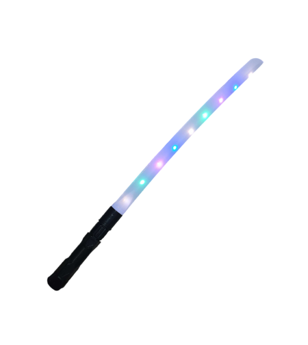Детски меч с цветни LED светлини - 3408 - 346505 - Син