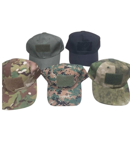 Мъжка жокейска шапка милитари - M02 - 270607