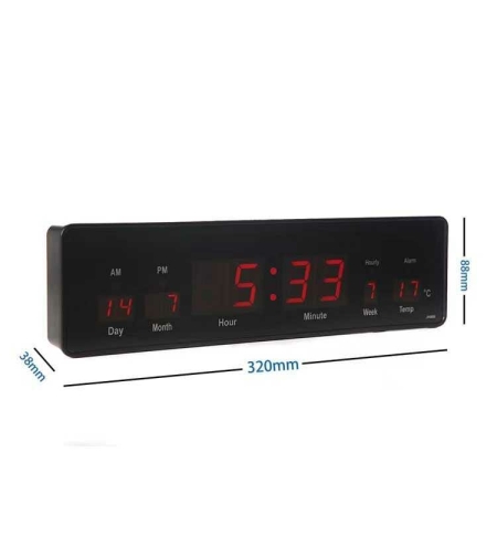 Електронен дигитален часовник LED - JH808 - 676210