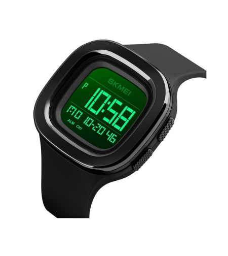 Дигитален ръчен часовник- Skmei - 1580 - Черен