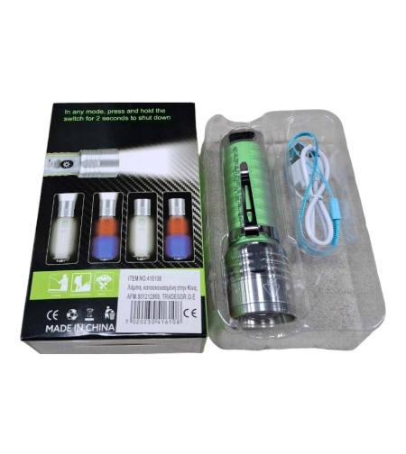 Акумулаторен LED фенер - 1658 - 416108
