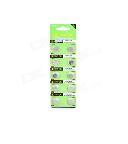 Алкални батерии - AG9/936A – 1.55V - 10pcs - 681095