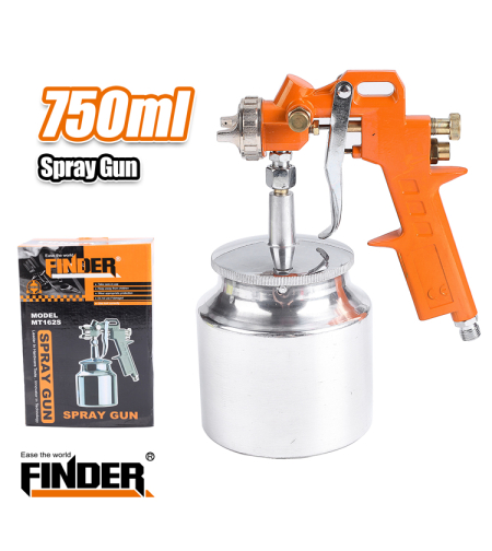Пневматичен пистолет за боядисване - 162S - 750ml - Finder - 194084