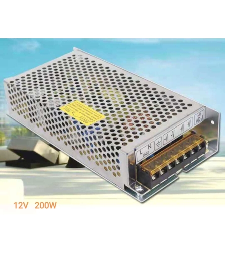 Захранващ блок, затворен тип AC/DC - 220V в 12V - 200W - 505065