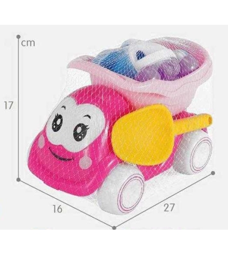 Комплект плажни играчки с камионче - 689 - 305157
